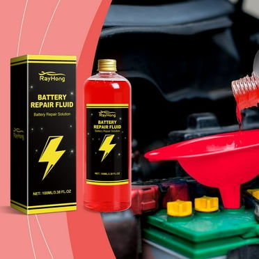 Yoloke Vehicle Battery Repair Fluid – 100ml Advanced Reconditioning Solution for Restoring and Enhancing Battery Performance, Extending Lifespan
