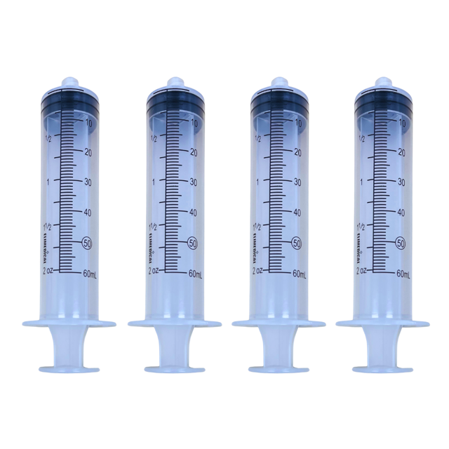 Elimedical Veterinary Syringe Without Needle, Luer Lock 60cc 25pcs/box 60LT