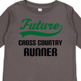 thumbnail image 4 of Inktastic Future Cross Country Runner Boys Long Sleeve Toddler T-Shirt, 4 of 5