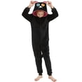 thumbnail image 5 of SWEETXIN Kids Cat Onesie Pajamas Halloween Plush Costume Sleepwear Christmas Gift for Girls Boys Jumpsuit 12Years, 5 of 7