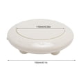 thumbnail image 4 of YAHHU 6.3" Automatic Music‑Powered Cake Turntable – Easy One‑Button Control, ABS Build, Versatile Display for Cakes, Sushi & Gifts, 4 of 11