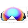 thumbnail image 2 of DeeCozy Lunettes de Neige Anti-Buée Protection UV pour Planche à Neige et Ski, 2 of 2