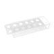 thumbnail image 5 of Florero rectangular Florero de acrílico transparente Florero bajo con agujeros Centro de mesa floral para mesa, oficina, foto de apoyo, fiesta 12 Hoyos, 5 of 9