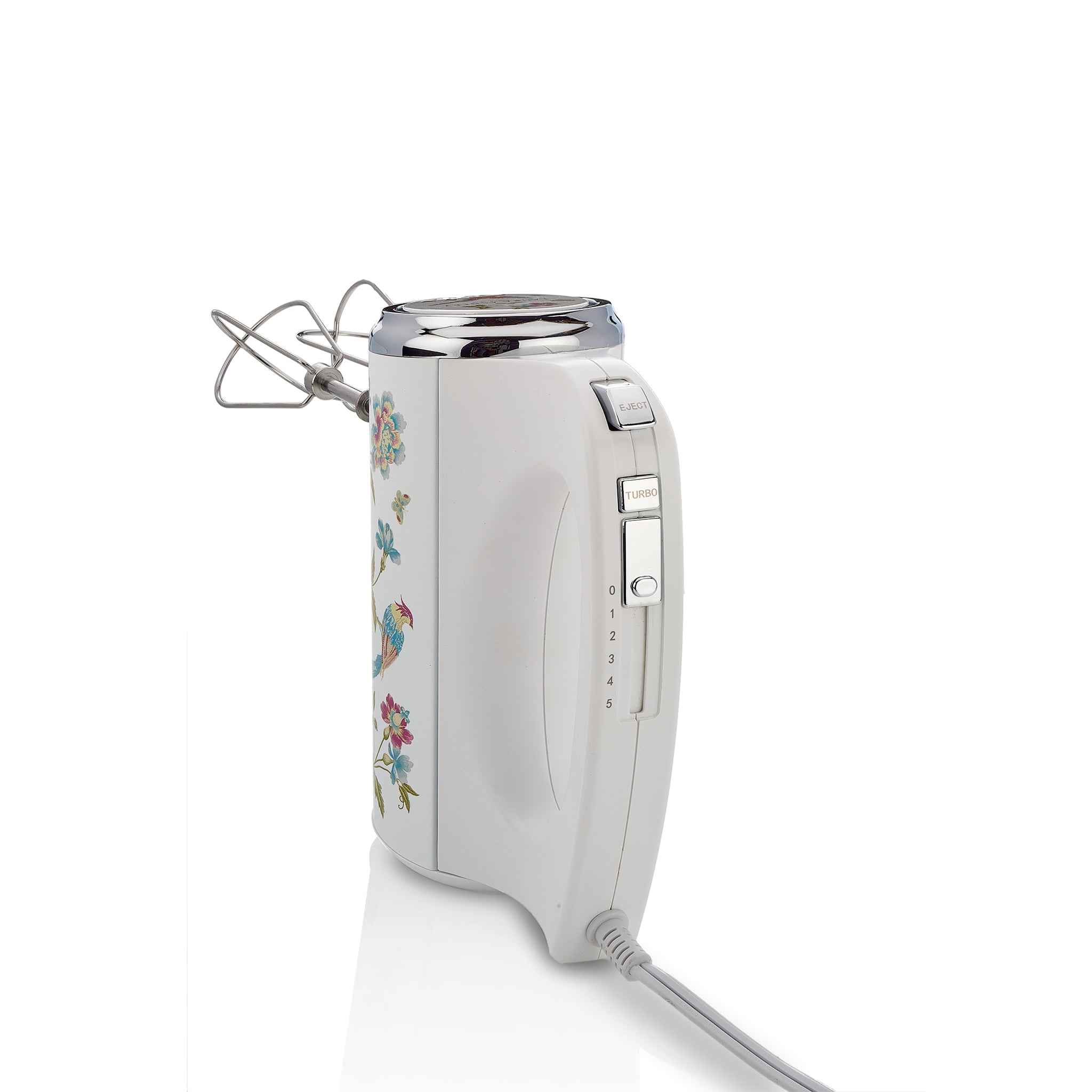 VQ - Laura Ashley 5-Speed 300-Watt Hand Mixer - Elveden White