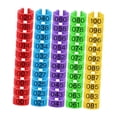 thumbnail image 2 of Bandas de piernas avícolas 100pcs bandas de identificación de pollo para pájaros paloma ganso M, 2 of 8