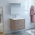 thumbnail image 2 of Fresca Catania 30" Rustic Natural Wood Wall Hung Modern Bathroom Vanity with Medicine Cabinet, 2 of 8