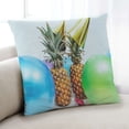 thumbnail image 1 of Ahgly Company Foods Pineapple Indoor Throw Pillow, 18 inch by 18 inch, 1 of 6