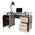 thumbnail image 2 of Techni Mobili Computer Desk with Storage, Grey, 2 of 17