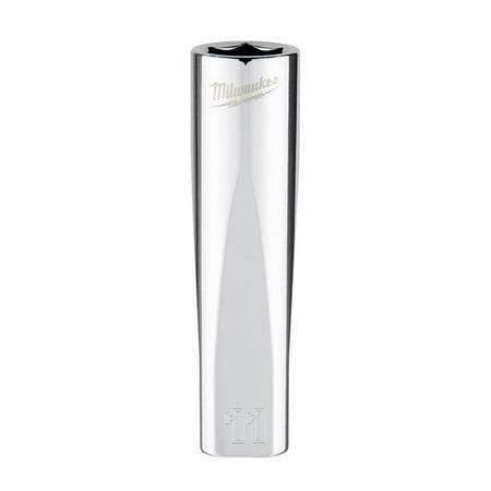 UPC: 0045242566075 | Milwaukee-45-34-9094 3/8 in. Drive 11mm Metric 6-Point Deep Socket