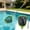 B, variant on 100Fens Pool supplies Profession Leaf Rake Mesh Frame Net Skimmer Cleaner Swimming Pool Tool With 5 Assembly Rods Summer Pool Essentials