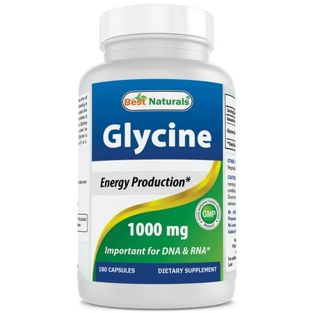 Best Naturals Glycine 1000 mg 180 Capsules