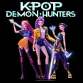 thumbnail image 2 of Juniors KPop Demon Hunters Girls Group Shot Sweatshirt, 2 of 3