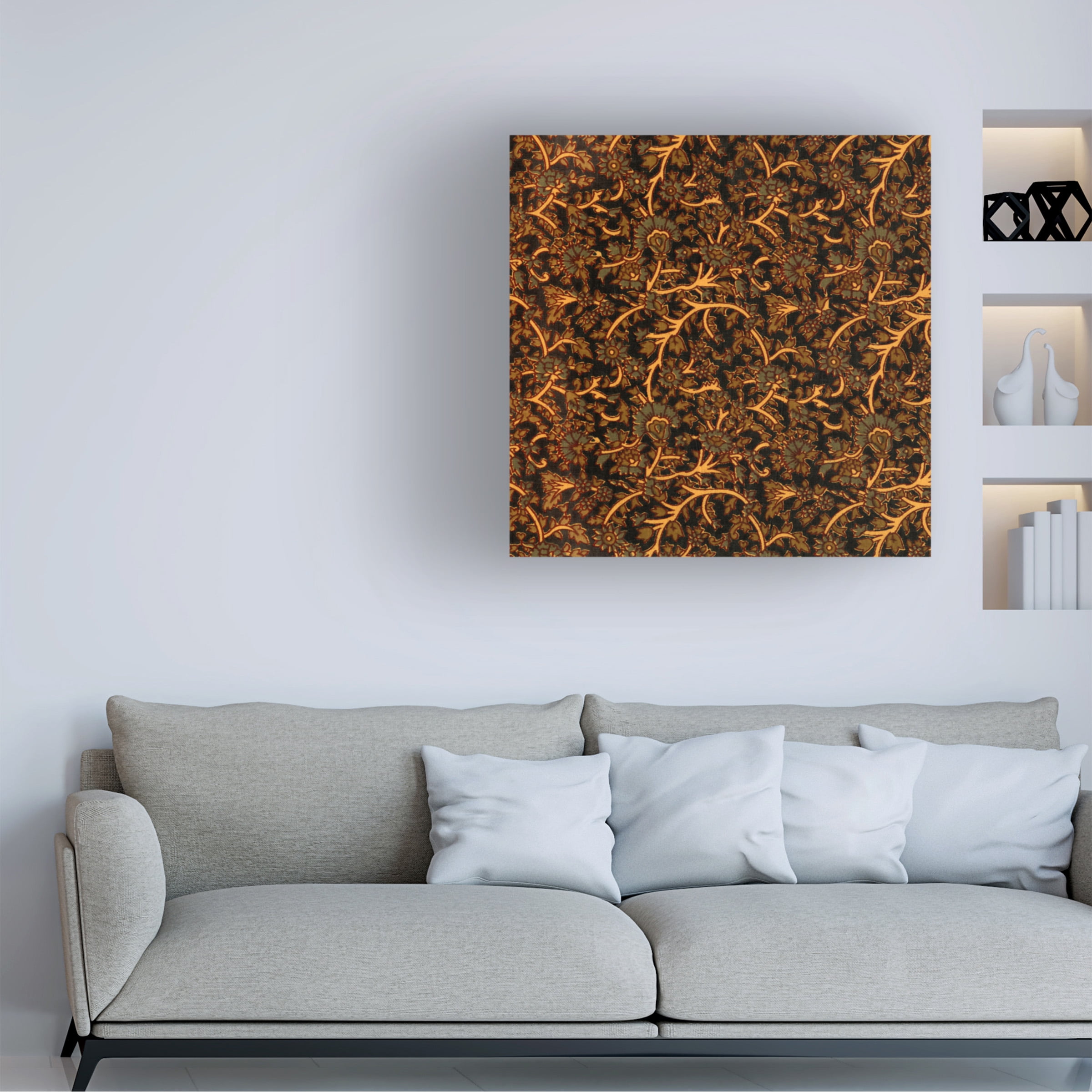 Baxter Mill Archive 'Indonesian Batik VII' Canvas Art