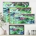 thumbnail image 4 of VIntage Tropical Flowers VI 32 in x 16 in Framed Painting Canvas Art Print, by Designart, 4 of 5