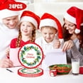 thumbnail image 6 of Meggemo Christmas Disposable Dinnerware Set 24 Paper Platesa and Napkins Party Supplies Table Decor for Holiday Gatherings Safe Eco Friendly Material for Home Dinner Party, 6 of 6