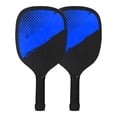 thumbnail image 4 of Paddle Set 2 Wooden Rackets 4 Hollow PVC Balls with Carrying Bag for Indoor Outdoor Travel, Suitable for All Ages, 4 of 7