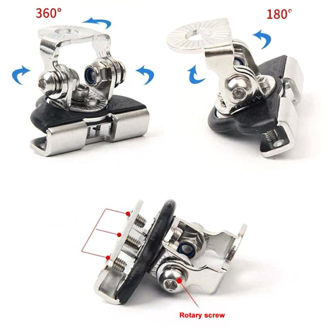 2 uds soportes de soporte de luz de trabajo LED para capó de coche Universal de acero inoxidable Ndcxsfigh Accesorios para autos y motos