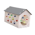 thumbnail image 4 of Cama para gatos, casa para mascotas, nido, cómodo túnel de juego para mascotas, protector de muebles, caseta para dormir, rascador con garra para, 4 of 8