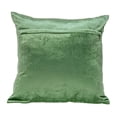 thumbnail image 4 of Beige and Green Lattice Velvet Throw Pillow, 4 of 5