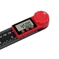 thumbnail image 4 of Transportador de ángulos digital 2 en 1, medidor de ángulos digital LCD de 8 pulgadas y 200 mm, ajuste a cero, giro de grados y función de bloqueo de 0 a 360° para artesanos y bricolaje, 4 of 8