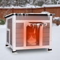 thumbnail image 1 of Cat House FunXplore, aislante para exteriores, resistente a la intemperie, gris, 1 of 6