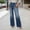 BU1, variant on Women Wide Leg Jeans For Casual High Waisted Strechy Straight Leg Loose Denim Pants With Pocket