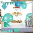 thumbnail image 4 of Chef Buddy 3-Tier Cupcake Dessert Stand, White, 4 of 8