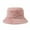 Pink, variant on D-GROEE Winter Faux Bucket Hat Wool Fluffy Plush Bucket Hat Thick Fuzzy Fisherman Hat