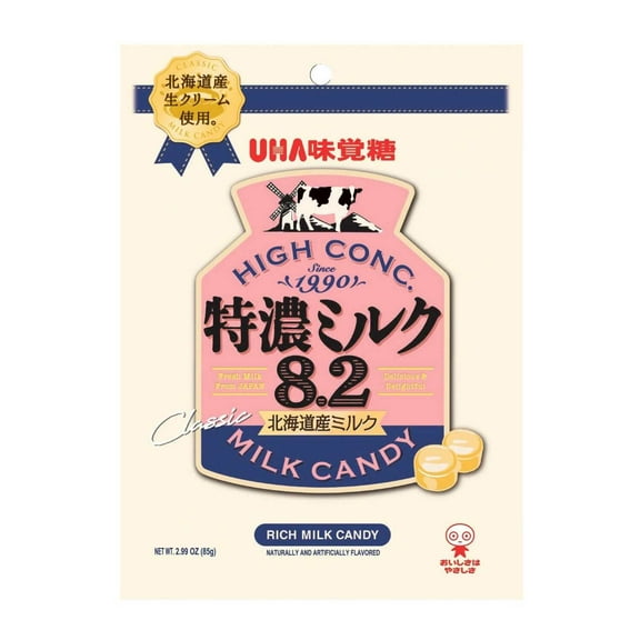 UHA Mikakuto Tokuno Rich Milk Candy – Smooth Creamy Japanese Candy (4 Flavors)
