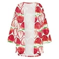 thumbnail image 5 of Nouveaux Hauts pour Femmes 2023 Mode Col Rond Grande Taille T-Shirt à Manches Longues Blouse Imprimée Automne Chandail en Molleton à Manches Longues pour Femmes, 5 of 5