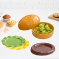 thumbnail image 1 of 5x Ceracenan Juego de vajillas Platos y tazones de cerámica Placas de postre de microondas Sopa de sopa hecha a mano moderna linda hamburguesa, 1 of 8