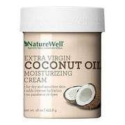 Naturewell Extra Virgin Coconut Oil Moisturizing Cream, 16oz (Pack of 2) - Default Title