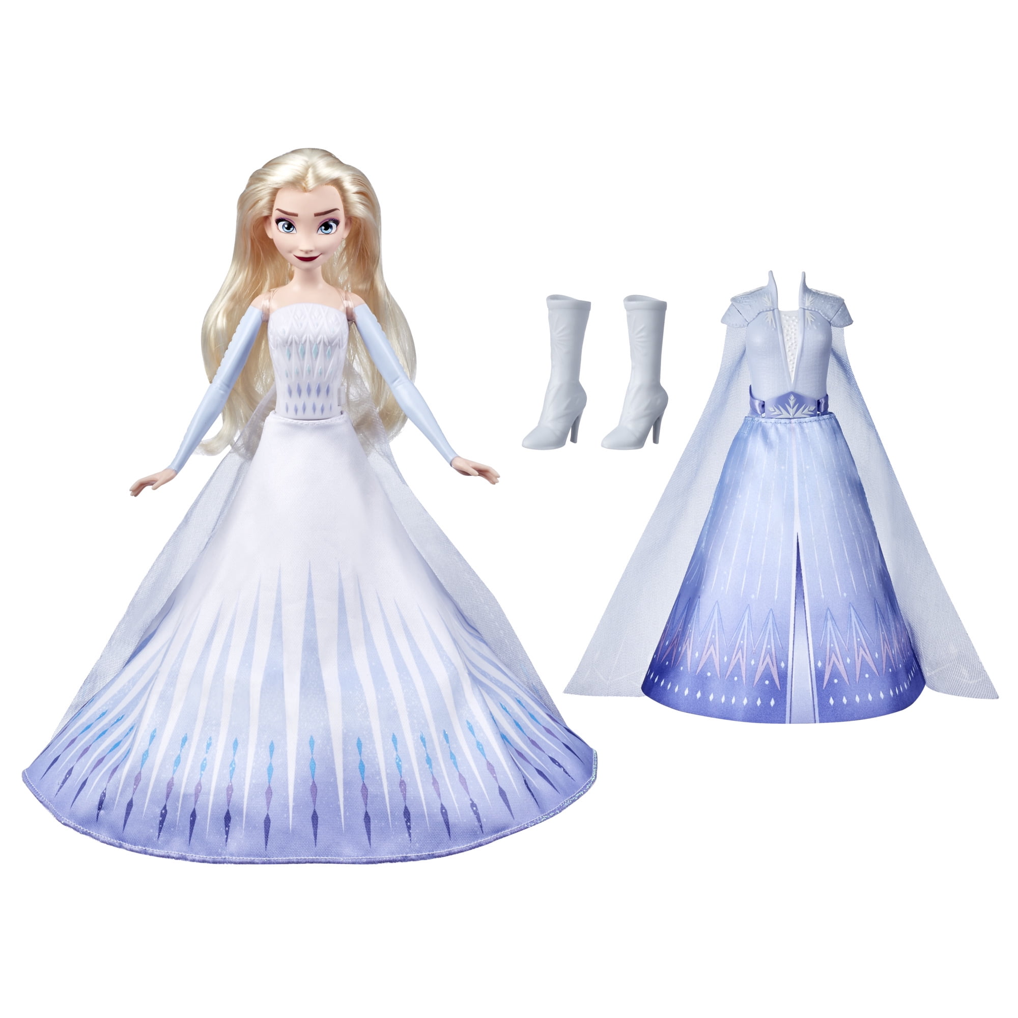 Disney Frozen Elsa Fashion Doll With Long Blonde Hair and Blue Outfit Inspired 2 