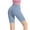 1#Light Blue, variant on Half Short Pants for Women Fashion Womens Yoga Leggings Fitness Running Gym Ladies Solid Sports Active Three Minutes Pants Casual Pants Straight Leg