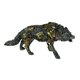 thumbnail image 1 of Everspring Import Co. Estatua de lobo de madera Steampunk mecánica con acabado plateado metálico Everspring Import Co. SF-32, 1 of 3