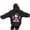 A01-Black, variant on Womens Floral Hoodies Sweatshirts Casual Long Sleeve Loose Fit Drawstring Hooded Pullover