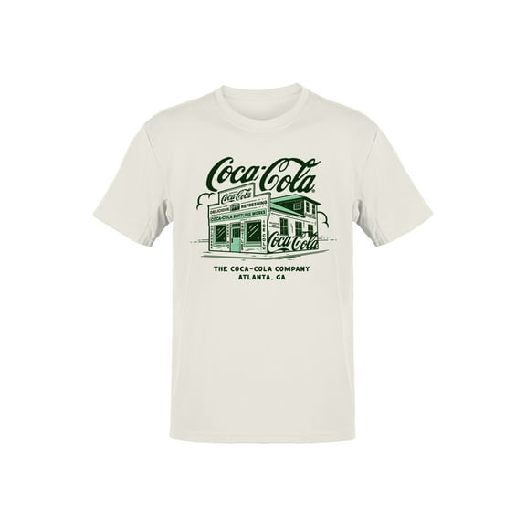 Officially Licensed Coca Cola Bottling Works Atlanta Men's T-shirt