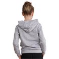 thumbnail image 2 of DPOIS Kids Girls Boys Long Sleeve Hooded Sweatshirt Pullover Hoodies Gray 3-4, 2 of 7