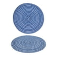 thumbnail image 4 of Manteles individuales de mesa, 6 manteles individuales redondos, manteles individuales redondos trenzados, posavasos de mesa elaborados por expertos Jadeshay A, 4 of 8