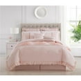 thumbnail image 1 of Chic Home BCS17710-BIB-US 12 Piece Yvana Comforter Set, Blush - King Size, 1 of 1