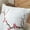 Cherry Blossom - Pink, variant on Home Soft Things Embroidery Canvas Throw Pillow Cover Pillow Case 2 Piece Set - Cherry Blossom - Pink - 20" x 20"