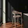 thumbnail image 6 of Moe's Home Collection Martens Counter Stool Fabric Brown, 6 of 7