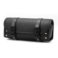 thumbnail image 3 of Motorcycle Bags, Saddlebags with Leather Shell, Black Handlebar Bag, 3 of 4