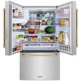 thumbnail image 7 of Zline Rsmz-W-36-G Autograph Edition 36" Wide 28.9 Cu. Ft. Energy Star Certified French, 7 of 7