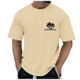 thumbnail image 3 of Playeras Hombre Cuello V Camiseta Sin Mangas Informal Deportiva Holgada De Verano Para Hombre, 3 of 6