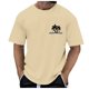 thumbnail image 3 of Playeras Hombre Cuello V Camiseta Sin Mangas Informal Deportiva Holgada De Verano Para Hombre, 3 of 6