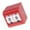 Red-Two digits, variant on Easy Carry Plastic Score Keep with Easy To Read Display Strong Tabletops Game Counter for Board Game Sports Event