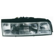 Replacement Depo 316-1115R-AS Passenger Side Headlight For 88-92 Mazda 626