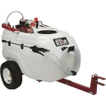 NorthStar Tow-Behind Trailer Boom Broadcast and Spot Sprayer, 31 Gallons, 2.2 GPM, 12 Volt DC
