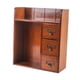 thumbnail image 2 of Organizador de cajas de almacenamiento de madera Regalo Multifuncional Cajón de escritorio de escritorio Almacenamiento para la cocina Cosméticos, 2 of 9